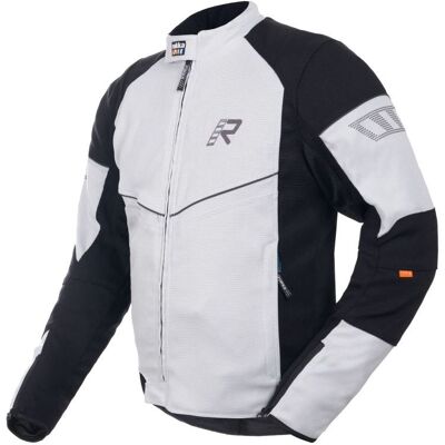 Blouson Moto Rukka AIRGOBI 2.0 Gris Clair Noir - Publicité Blouson Moto Rukka AIRGOBI 2.0 Gris Clair Noir - Publicité