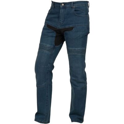 Jean Moto DXR BOOST DENIM Blue - Publicité Jean Moto DXR BOOST DENIM Blue - Publicité