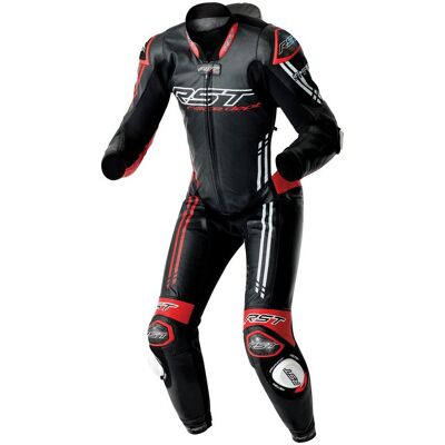 Combinaison Airbag RST V4.2 D3O® KANGAROO 1 PIECE Black/Red/White - Publicité Combinaison Airbag RST V4.2 D3O® KANGAROO 1 PIECE Black/Red/White - Publicité