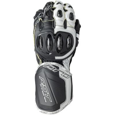 Gants RST PRO SERIES GP D3O® Black/White - Publicité Gants RST PRO SERIES GP D3O® Black/White - Publicité