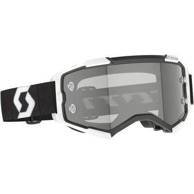 Masque cross Scott FURY LIGHT SENSITIVE 2027 Black/White - Publicité Masque cross Scott FURY LIGHT SENSITIVE 2027 Black/White - Publicité
