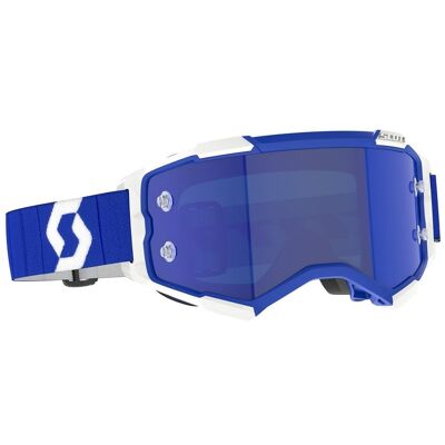 Masque cross Scott FURY 2027 Blue/Blue - Publicité Masque cross Scott FURY 2027 Blue/Blue - Publicité