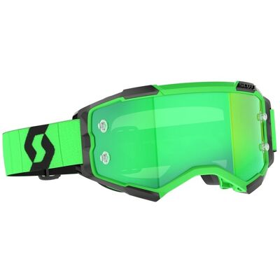 Masque cross Scott FURY 2027 Green - Publicité Masque cross Scott FURY 2027 Green - Publicité