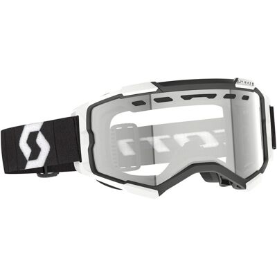 Masque cross Scott FURY ENDURO 2027 Black/White - Publicité Masque cross Scott FURY ENDURO 2027 Black/White - Publicité