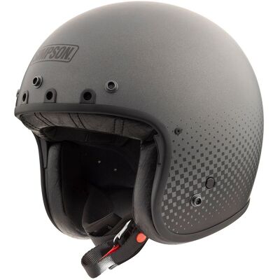 Casque jet Simpson CHOPPER Grey - Publicité Casque jet Simpson CHOPPER Grey - Publicité