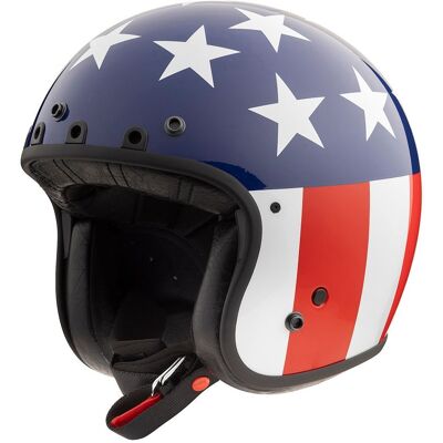 Casque jet Simpson CHOPPER USA - Publicité Casque jet Simpson CHOPPER USA - Publicité