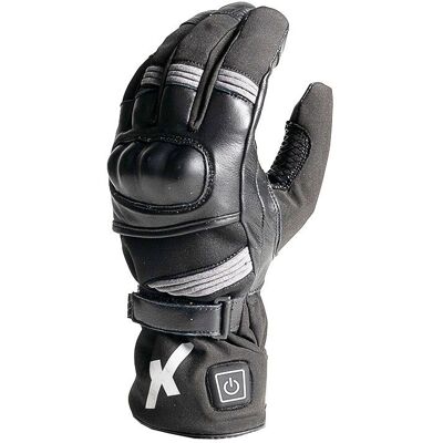 Gants chauffants DXR ETNA Black Grey - Publicité Gants chauffants DXR ETNA Black Grey - Publicité