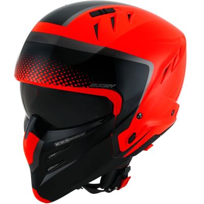 Casque Suomy Armor Crew M - Orange/noir - Coque résistante aux chocs - Publicité Casque Suomy Armor Crew M - Orange/noir - Coque résistante aux chocs - Publicité