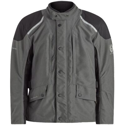 Veste Moto Belstaff PARKWAY Dark grey / Black - Publicité Veste Moto Belstaff PARKWAY Dark grey / Black - Publicité