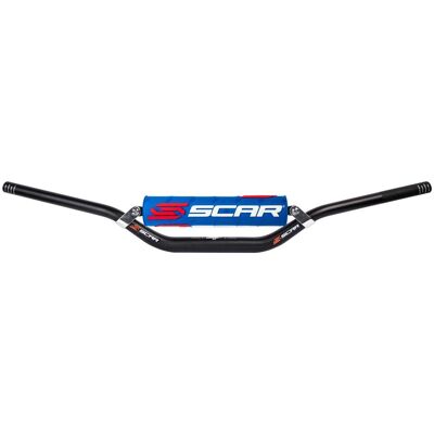 Guidon Scar Evolution X² Ø28,6 Cross Bar - Reed / Windham Blue - Publicité Guidon Scar Evolution X² Ø28,6 Cross Bar - Reed / Windham Blue - Publicité