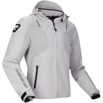 Blouson Moto Bering WING Gris Clair - Publicité Blouson Moto Bering WING Gris Clair - Publicité