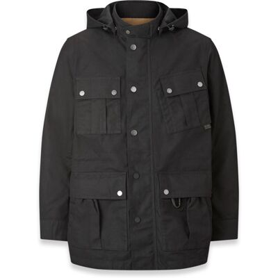 Veste Moto Belstaff CENTENARY CAMPAIGN Black - Publicité Veste Moto Belstaff CENTENARY CAMPAIGN Black - Publicité