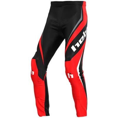 Pantalon trial Hebo PRO JUNIOR 2025 Noir/Rouge - Publicité Pantalon trial Hebo PRO JUNIOR 2025 Noir/Rouge - Publicité
