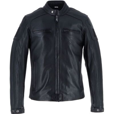 Veste Moto Helstons CLUB MAN Noir - Publicité Veste Moto Helstons CLUB MAN Noir - Publicité