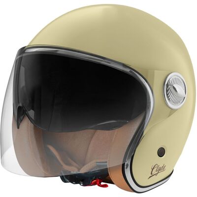 Casque jet vintage Stormer Clyde - ECE 22.06 - Publicité Casque jet vintage Stormer Clyde - ECE 22.06 - Publicité