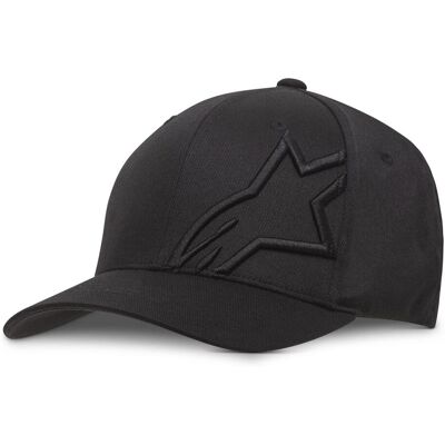 Casquette Alpinestars CORP SHIFT 2 CURBRIM Noir/Noir - Publicité Casquette Alpinestars CORP SHIFT 2 CURBRIM Noir/Noir - Publicité
