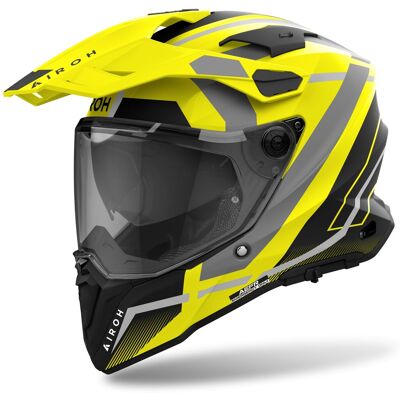 Casque intégral Airoh COMMANDER 2 - MAVICK Yellow Matt - Publicité Casque intégral Airoh COMMANDER 2 - MAVICK Yellow Matt - Publicité