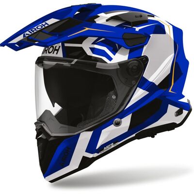 Casque intégral Airoh COMMANDER 2 POLAR Blue Glossy - Publicité Casque intégral Airoh COMMANDER 2 POLAR Blue Glossy - Publicité