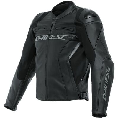 Blouson en cuir Racing 4 Dainese - Impact Certifié - Noir - Publicité Blouson en cuir Racing 4 Dainese - Impact Certifié - Noir - Publicité