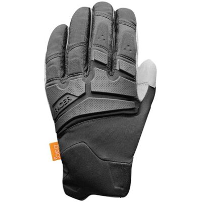 Gants Racer DISPATCHER EVO Black Black - Publicité Gants Racer DISPATCHER EVO Black Black - Publicité
