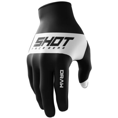 Gants Shot Draw Sky pour Motocross - Gants Cross - Publicité Gants Shot Draw Sky pour Motocross - Gants Cross - Publicité