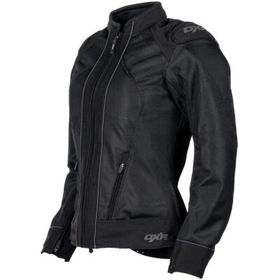 Blouson Moto DXR STREAM AIR EVO DX-DRY LADY Black - Publicité Blouson Moto DXR STREAM AIR EVO DX-DRY LADY Black - Publicité