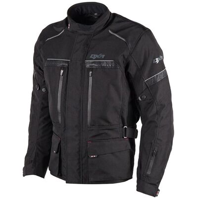 Veste Moto DXR ROADTRIP Black - Publicité Veste Moto DXR ROADTRIP Black - Publicité