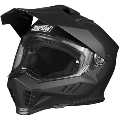 Casque intégral Simpson XCURSION - SOLID Noir mat - Publicité Casque intégral Simpson XCURSION - SOLID Noir mat - Publicité