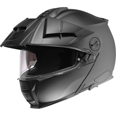 Casque modulable Schuberth E2 Matt black - Publicité Casque modulable Schuberth E2 Matt black - Publicité