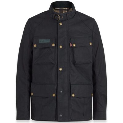 Veste Moto Belstaff ECOMASTER Black - Publicité Veste Moto Belstaff ECOMASTER Black - Publicité