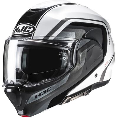 Casque modulable HJC F100 - REFF MC1 - Publicité Casque modulable HJC F100 - REFF MC1 - Publicité