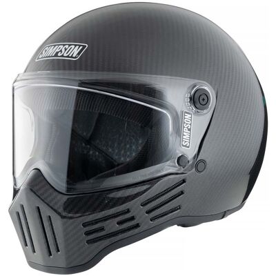 Casque intégral Simpson M30 SLIPLINE SOLID CARBON Carbon Black - Publicité Casque intégral Simpson M30 SLIPLINE SOLID CARBON Carbon Black - Publicité