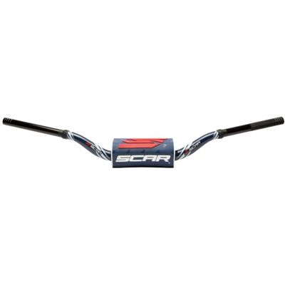 Guidon Scar O² COLOR Ø28,6 - HIGH Style - DARK BLUE Dark Blue - Publicité Guidon Scar O² COLOR Ø28,6 - HIGH Style - DARK BLUE Dark Blue - Publicité