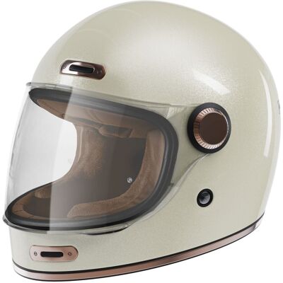Casque intégral Stormer HISTORY SOLID Off White - Publicité Casque intégral Stormer HISTORY SOLID Off White - Publicité