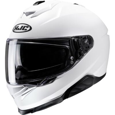Casque HJC i71 Solido Blanc - Casque moto - Publicité Casque HJC i71 Solido Blanc - Casque moto - Publicité