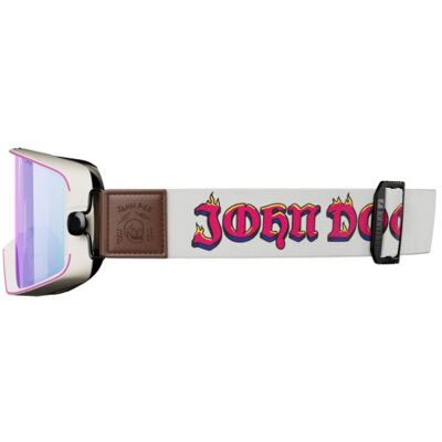 Lunettes moto John Doe JD/ONE GOGGLES WHITE SHADE White/Beige - Publicité Lunettes moto John Doe JD/ONE GOGGLES WHITE SHADE White/Beige - Publicité