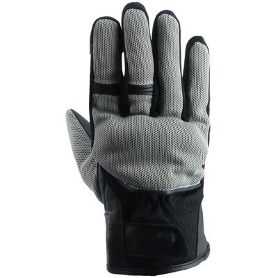 Gants Helstons VENTURI AIR Noir/Silver - Publicité Gants Helstons VENTURI AIR Noir/Silver - Publicité