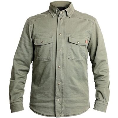 Chemise de moto John Doe XTM Vert - Type de moto - Publicité Chemise de moto John Doe XTM Vert - Type de moto - Publicité