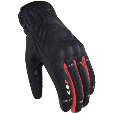 Gants LS2 JET II Black Red - Publicité Gants LS2 JET II Black Red - Publicité