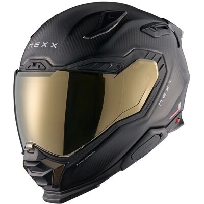 Casque intégral Nexx X.WST3 - ZERO PRO CARBON Gold MT - Publicité Casque intégral Nexx X.WST3 - ZERO PRO CARBON Gold MT - Publicité
