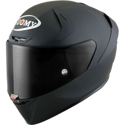 Casque intégral Suomy SR-GP EVO PLAIN Matt black - Publicité Casque intégral Suomy SR-GP EVO PLAIN Matt black - Publicité