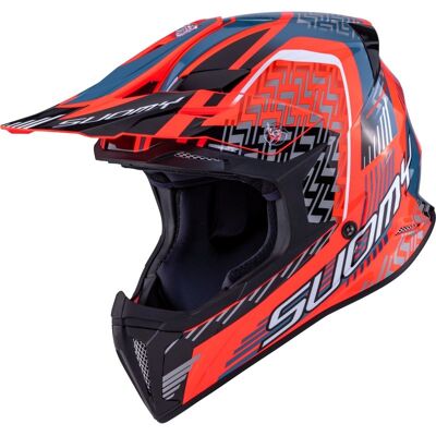 Casque cross Suomy X-WING - MOTLEY 2026 Red/Black - Publicité Casque cross Suomy X-WING - MOTLEY 2026 Red/Black - Publicité