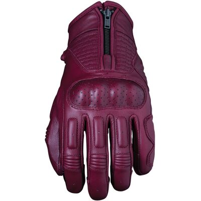 Gants Five KANSAS WOMAN Burgundy - Publicité Gants Five KANSAS WOMAN Burgundy - Publicité