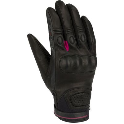 Gants Bering LADY VASKO Noir/Fushia - Publicité Gants Bering LADY VASKO Noir/Fushia - Publicité