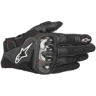 Gants Alpinestars SMX-1 AIR V2 Black - Publicité Gants Alpinestars SMX-1 AIR V2 Black - Publicité