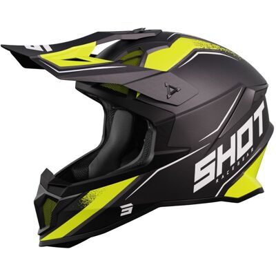 Casque Shot Lite Prism - Noir-Neon-Jaune 2XL - Publicité Casque Shot Lite Prism - Noir-Neon-Jaune 2XL - Publicité