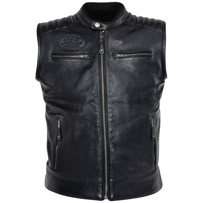 Gilet moto John Doe STORM Black - Publicité Gilet moto John Doe STORM Black - Publicité