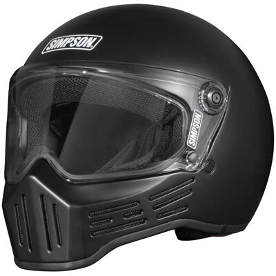 Casque intégral Simpson M30 SLIPLINE SOLID Black Mat - Publicité Casque intégral Simpson M30 SLIPLINE SOLID Black Mat - Publicité