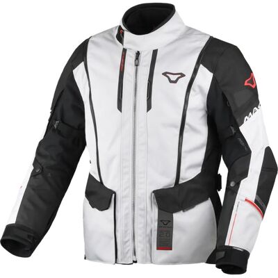Veste Moto Macna AIR HYBRID 2.0 Grey/Black - Publicité Veste Moto Macna AIR HYBRID 2.0 Grey/Black - Publicité