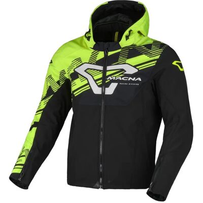 Veste Moto Macna ATRACOR Black/Yellow - Publicité Veste Moto Macna ATRACOR Black/Yellow - Publicité